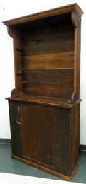 COUNTRY BARNWOOD HUTCH. HEIGHT 79"; WIDTH 40"