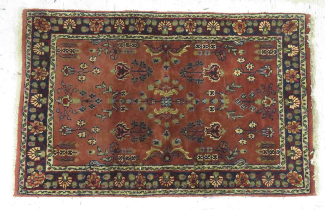 SEMI-ANTIQUE SAROUK RUG. 2 X 3'1" (1 of 1)