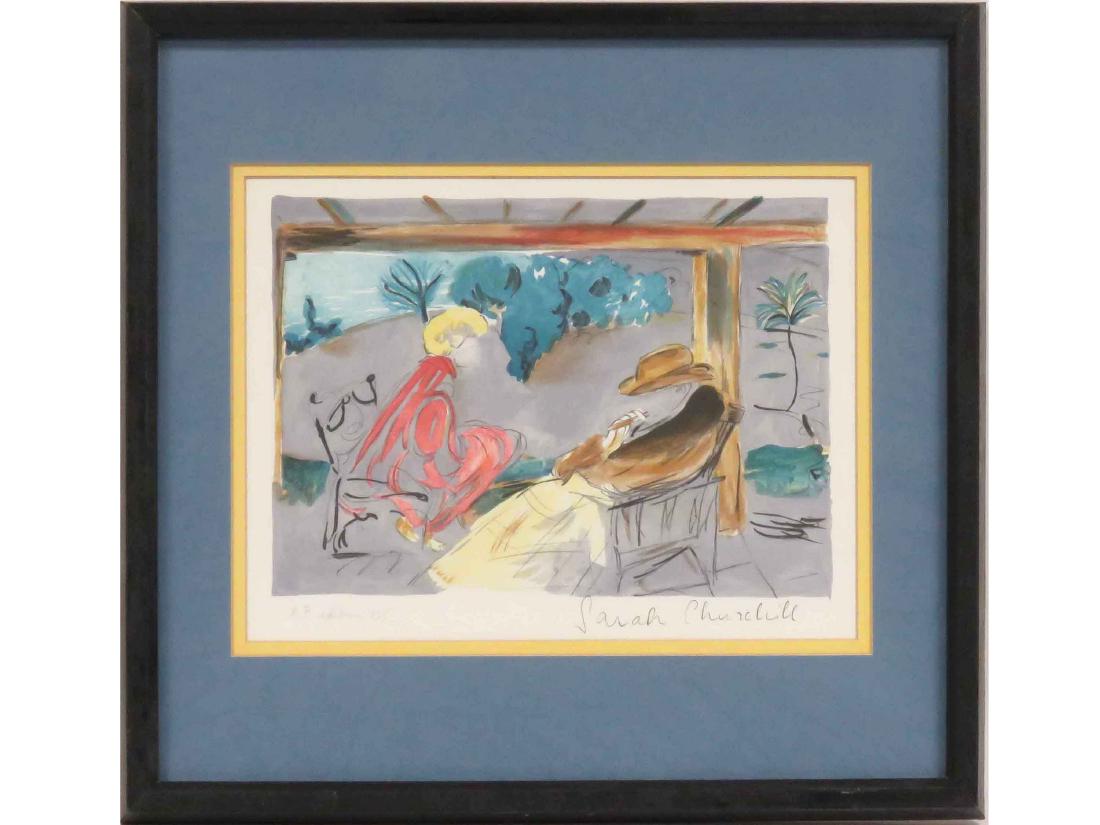 SARAH CHURCHILL (ENGLISH 1914-1982), COLORED (1 of 4)