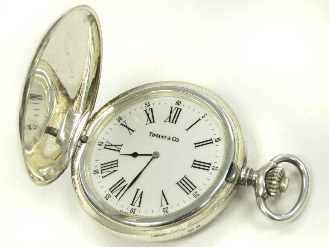 TIFFANY & CO. TRIPLE SIGNED STERLING SILVER HUNTER CASE (1 of 5)