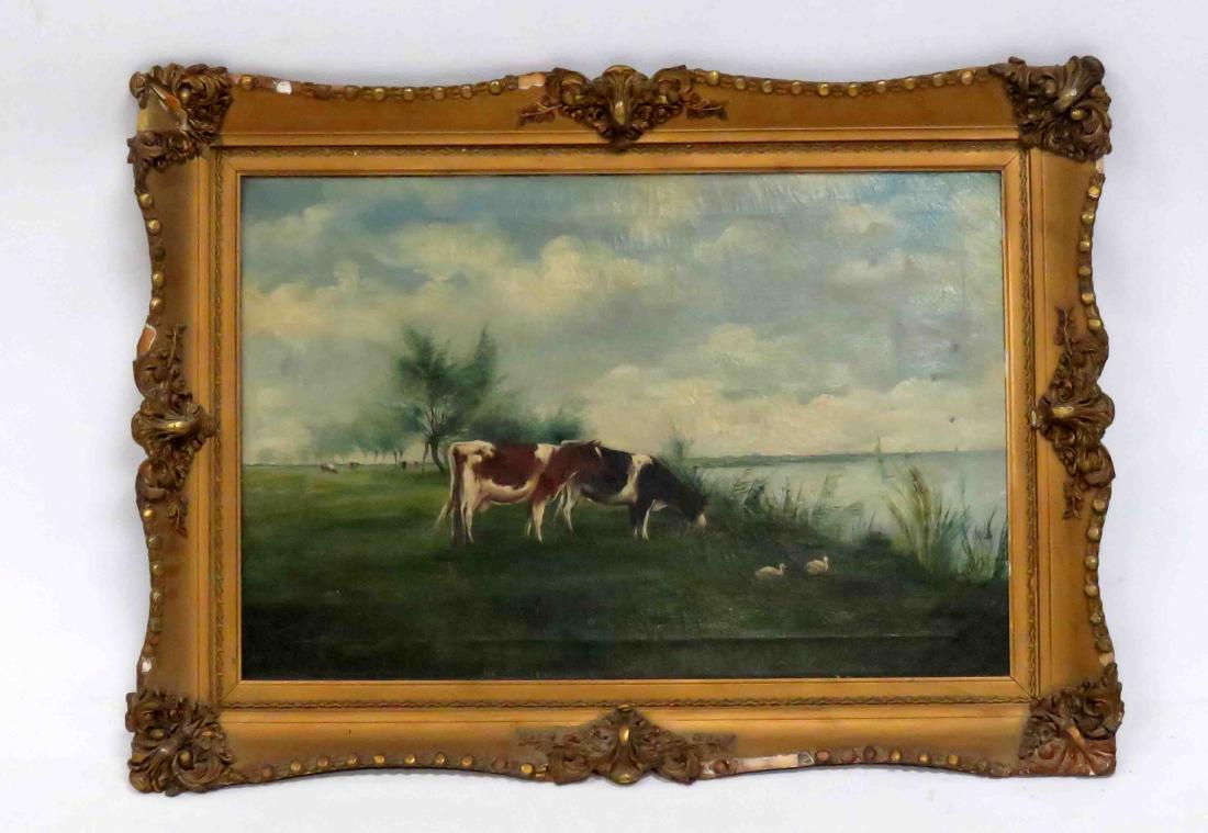 CHARLES KINGMAN (AMERICAN 19/20TH CENTURY), OIL ON (1 of 2)