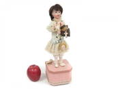 BISQUE MUSICAL AUTOMATON, CHILD CRYING OVER BROKEN