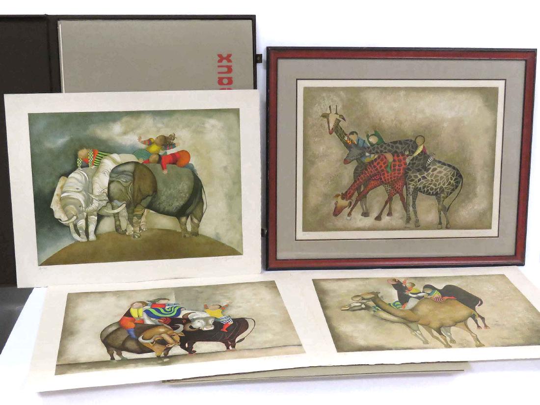 GRACIELA BOULANGER (BOLIVIAN 1935-), 3 PAR TOUT (1 of 4)