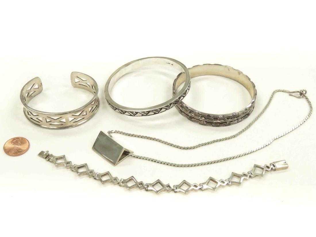 LOT (5) GEO ART STERLING JEWELRY INCLUDING (4) (1 of 2)