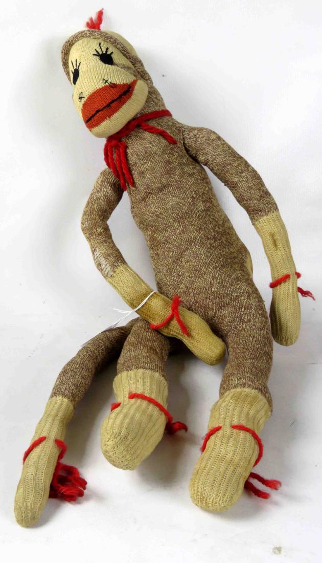 vintage sock monkey