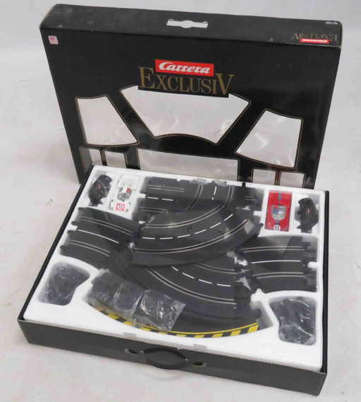 CARRRERA EXCLUSIVE 20100 SLOTCAR RACING SET (NIB) CARRRERA EXCLUSIVE 20100 SLOTCAR RACING SET (NIB)