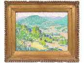 JOHN BENTLEY (AMERICAN 1880-1951), OIL ON CANVAS BOARD,