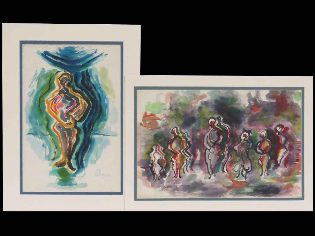 IRVING LEHMAN (RUSSIAN/AMERICAN 1900-1983), LOT (2) (1 of 4)