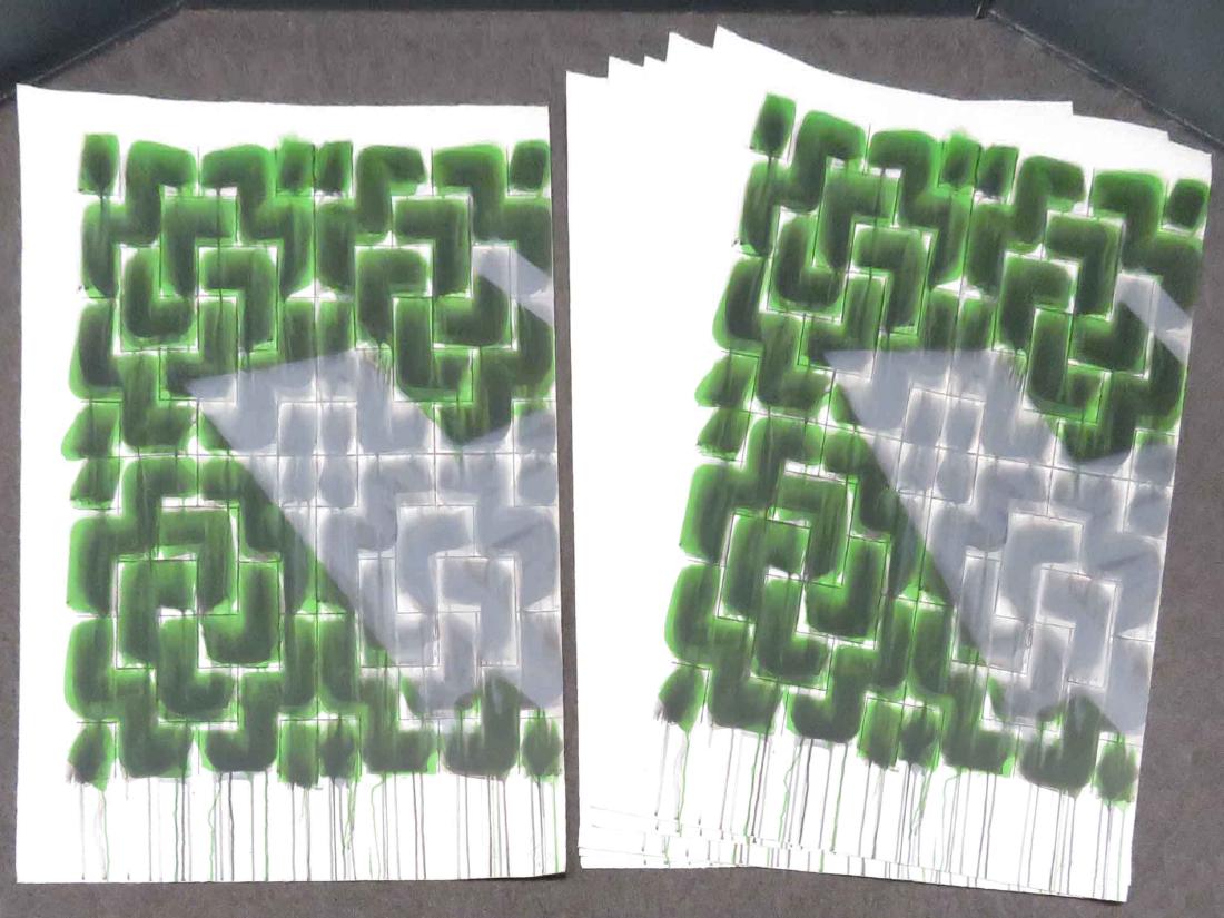 RICHARD SMITH (BRITISH/AMERICAN 1931-2016), LOT (6): RICHARD SMITH (BRITISH/AMERICAN 1931-2016), LOT (6) LITHOGRAPHS, ALL A/P FROM EDITION OF 20. SHEETS 44 X 31" (SURFCE DIRT, SMUDGES, UNSIGNED)