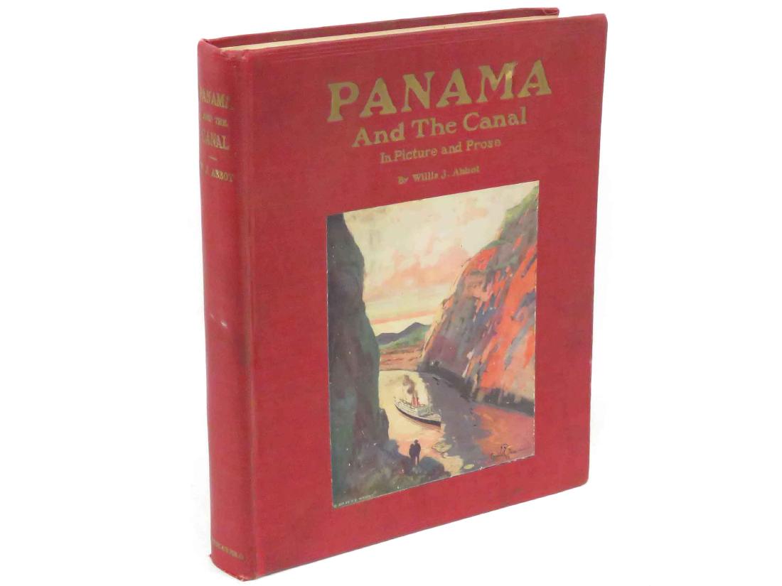 VOLUME-PANAMA AND THE CANAL, ABBOT, SYNDICATE: VOLUME-PANAMA AND THE CANAL, ABBOT, SYNDICATE PUBLISHING, 1914