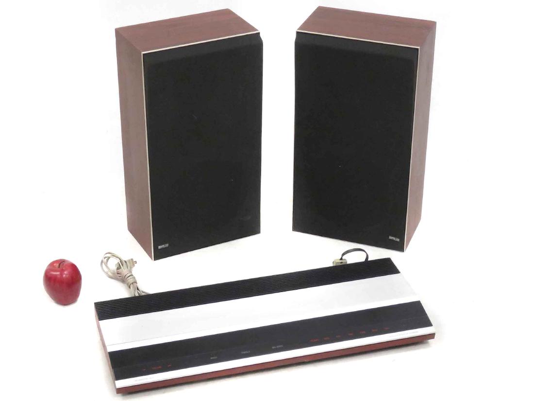 LOT (3) INCLUDING BANG & OLUFSEN BEOMASTER 2400: LOT (3) INCLUDING BANG & OLUFSEN BEOMASTER 2400 AMPLIFIER/TUNER & (2) BANG & OLUFSEN BEOVOX S30 SPEAKERS (WORKING)