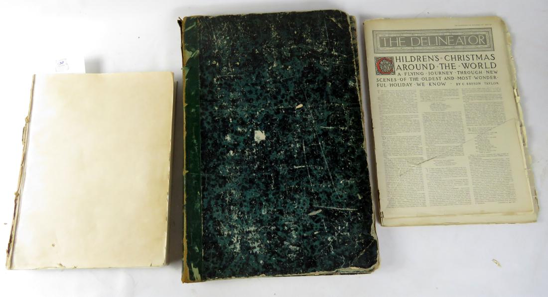 LOT (3) BOUND MONTHLY MAGAZINES INCLUDING LE GRELOT, (1 of 2)