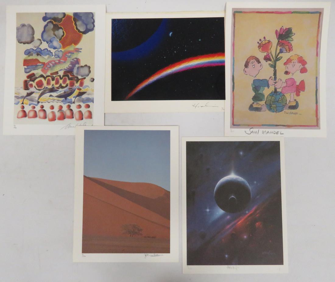 LOT (5) WORLD FEDERATION OF UNITED NATIONS PRINTS (ALL (1 of 1)