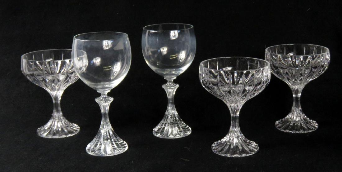 LOT (14) CRYSTAL STEMWARE INCLUDING (6) GOBLETS, HEIGHT (1 of 1)