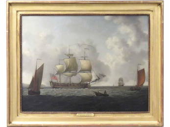 FRANCIS SWAINE (UNITED KINGDOM 1720-1782), OIL ON
