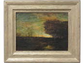 CHARLES P. GRUPPE (AMERICAN 1860-1940), OIL ON CANVAS,