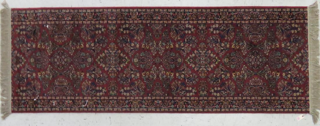 ANGLO PERSIAN SAROUK DESIGN RUNNER. 2'10" X 10" (1 of 3)