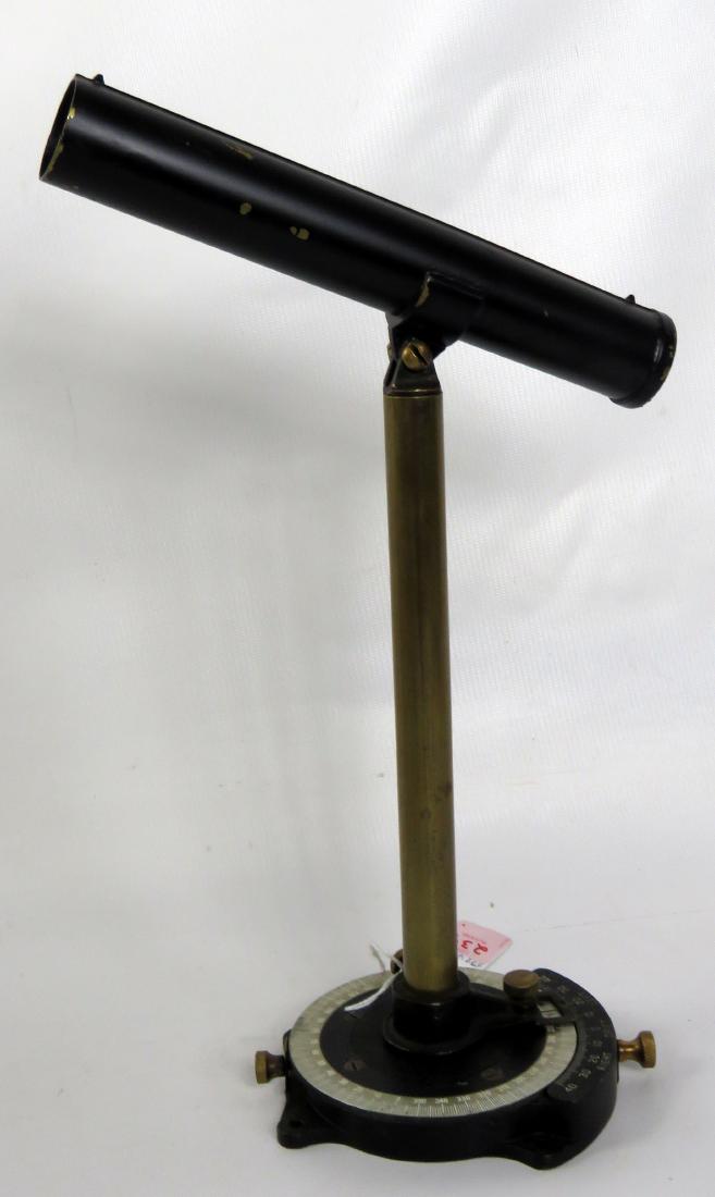 VINTAGE US NAVY PELORUS DRIFT SIGHT, MK-II-B. HEIGHT: VINTAGE US NAVY PELORUS DRIFT SIGHT, MK-II-B. HEIGHT 14"