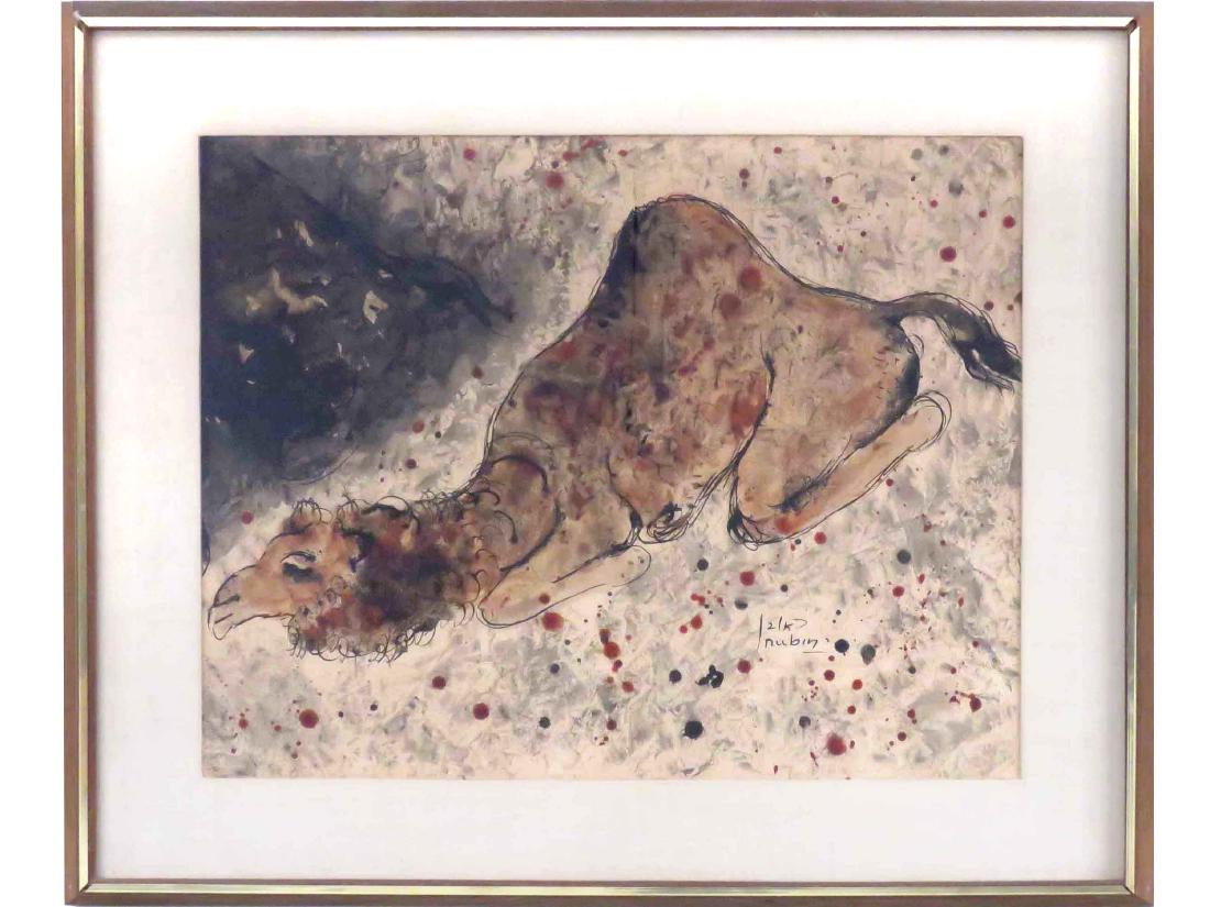 Michael David Pizzo American 20th Century Pen Ink Modern