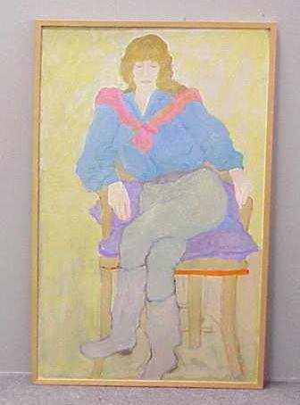 GOUACHE ON PAPER, JEAN OLDS '88