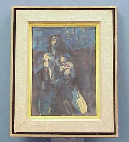 OIL/ART BD, MOTHER/CHILD C.1950