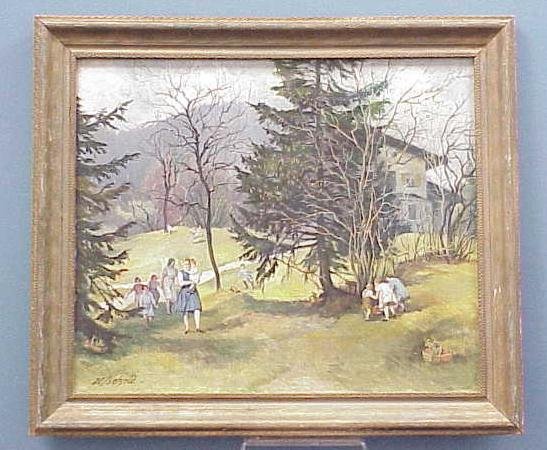 OIL ON CANVAS, H. BETZOLD