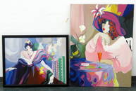 AFTER IZTAK TARKAY, LOT (2) OIL ON CANVAS, SOCIETY