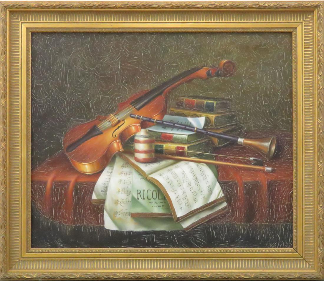 CONTINENTAL SCHOOL (20TH CENTURY), OIL ON CANVAS, (1 of 1)