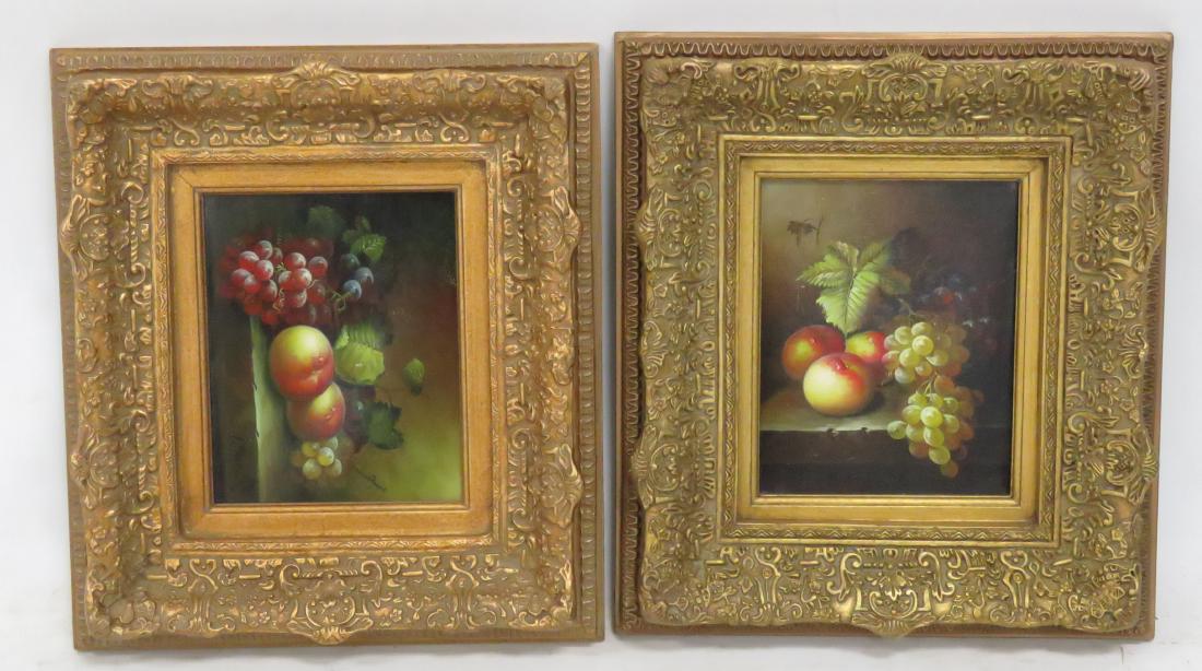 CONTINENTAL SCHOOL (20TH CENTURY), LOT (2) OIL ON (1 of 1)