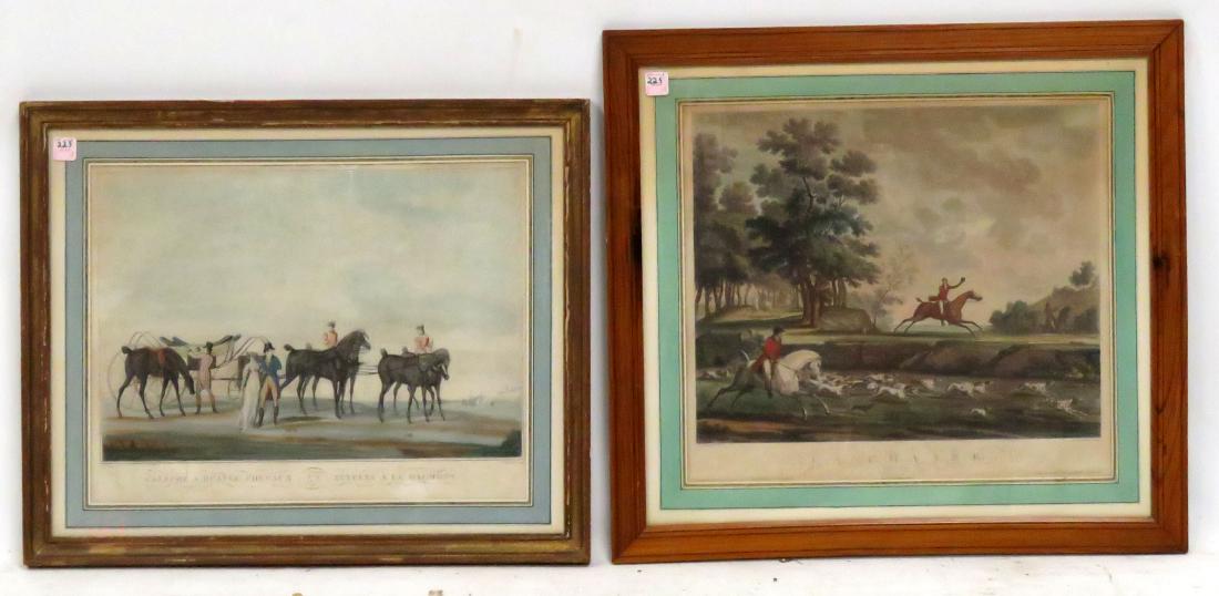 CARLE VERNET (FRENCH 1758-1836), LOT (2) AQUATINTS (1 of 1)