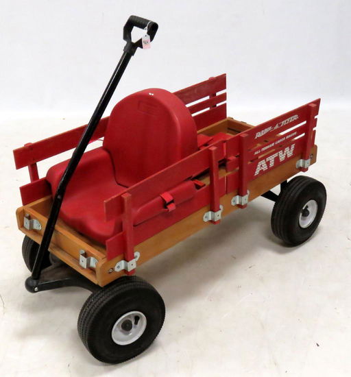 Radio Flyer Atw Red Wagon With Jump Seat Apr 18 2019 William J Jenack Auctioneers In Ny