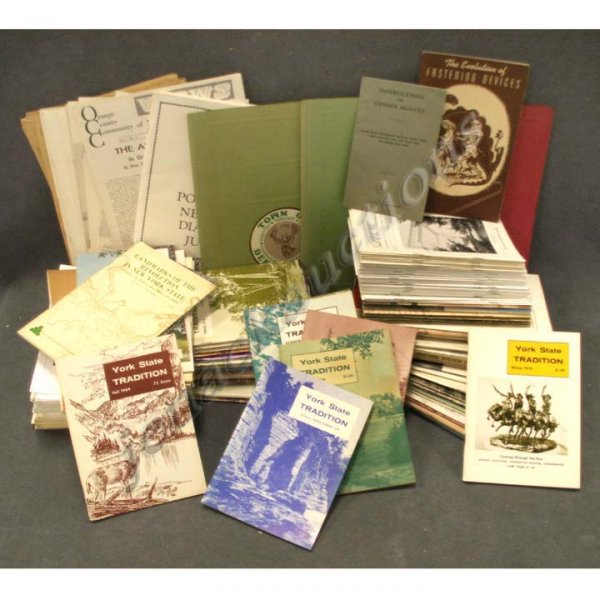 LOT ASSORTED EPHEMERA/PAMPHLETS/BOOKLETS, AMERICA