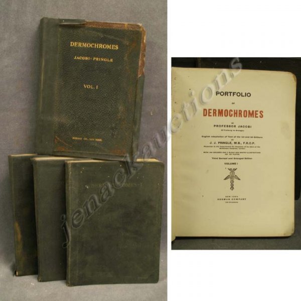 LOT (4) INCLUDING SET (3) DERMOCHROMES, KINGSBURY