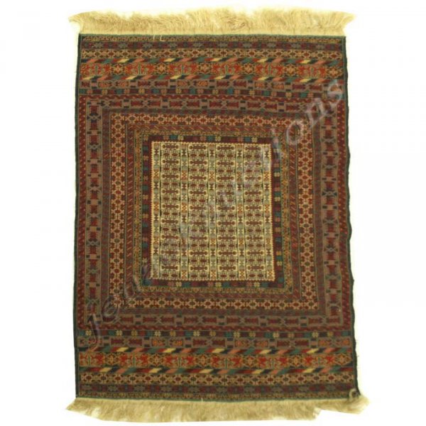 FINE ANTIQUE KUBA/CAUCASIAN SOUMAK RUG