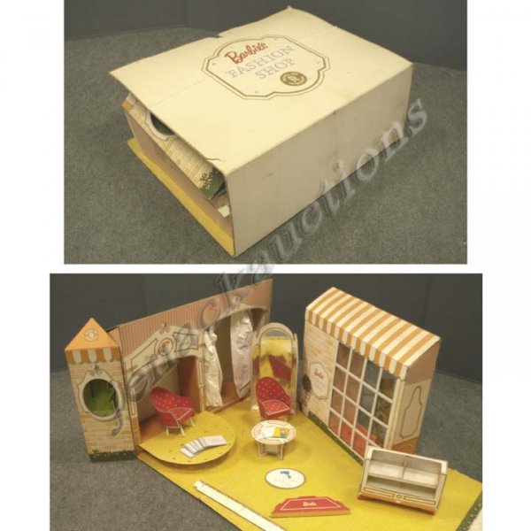 BARBIE'S FASHION SHOP MATTEL C.1962 WITH BOX