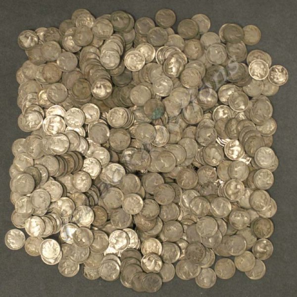 LOT (555) ASSORTED BUFFALO NICKEL COINS