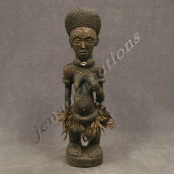 CHOKWE CULTURE, ANGOLA, QUEEN MOTHER FIGURE