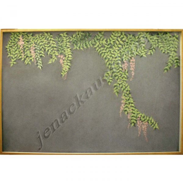 PAINTING, WISTERIA, SIGNED PAUL WALDMAN