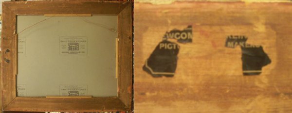 VINTAGE NEWCOMB-MACKLIN CARVED/GILT FRAME - 2