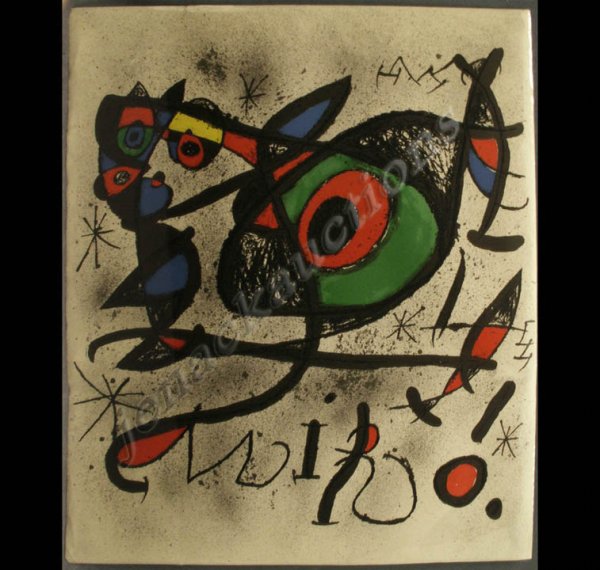 LITHOGRAPH, ABSTRACT, SIGNED (IN PLATE) MIRO