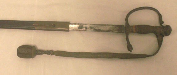 CONTINENTAL (FRENCH) ENGRAVED OFFICER'S SWORD