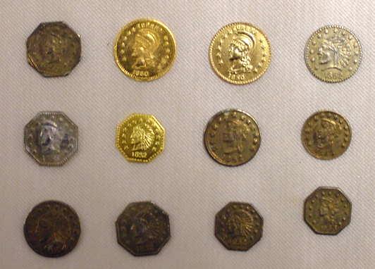 LOT (12) ASST TERRITORIAL TYPE COINS