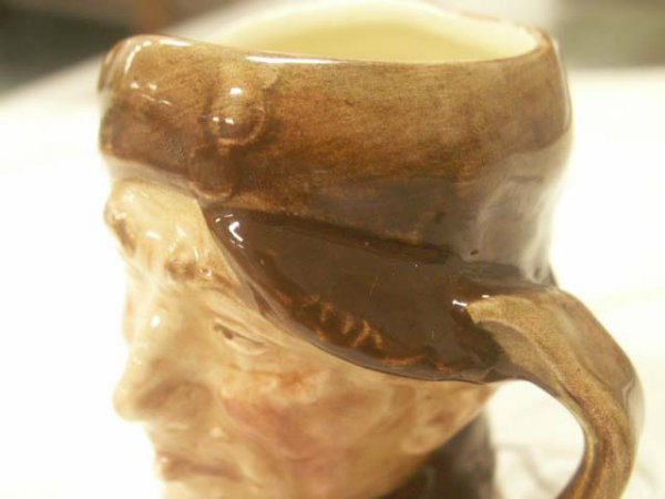 ROYAL DOULTON, "PEARLY BOY" MINI TOBY MUG - 6
