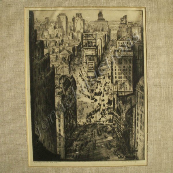 WILLIAM MCNUTTY, ETCHING