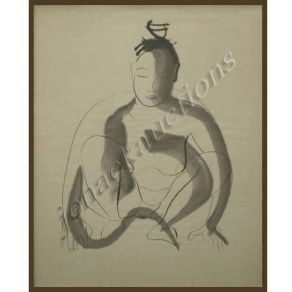 ISAMU NOGUCHI (AMERICAN 1904-1988), BRUSH/INK