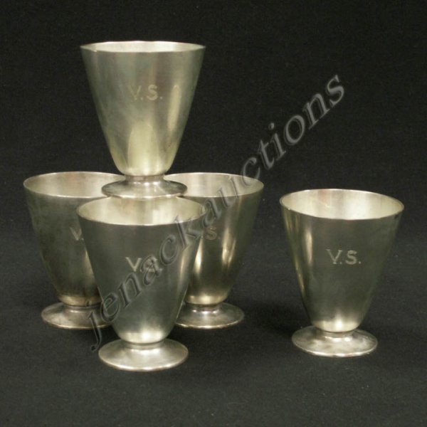 TIFFANY & CO. MAKERS STERLING COCKTAILS