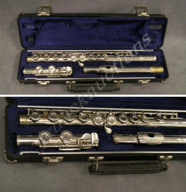 180 W.T. ARMSTRONG SILVER PLATE FLUTE