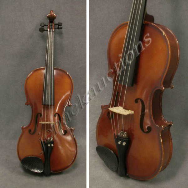287 VIOLA LABELED C. MEISEL, GEIGEN BASS UND CELLOBAU