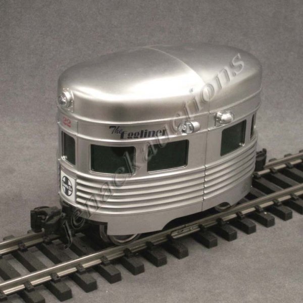 ARISTO-CRAFT 1:29 SCALE EGGLINER, SANTA FE: ARISTO-CRAFT 1:29 SCALE EGGLINER, SANTA FE. LENGTH 9"