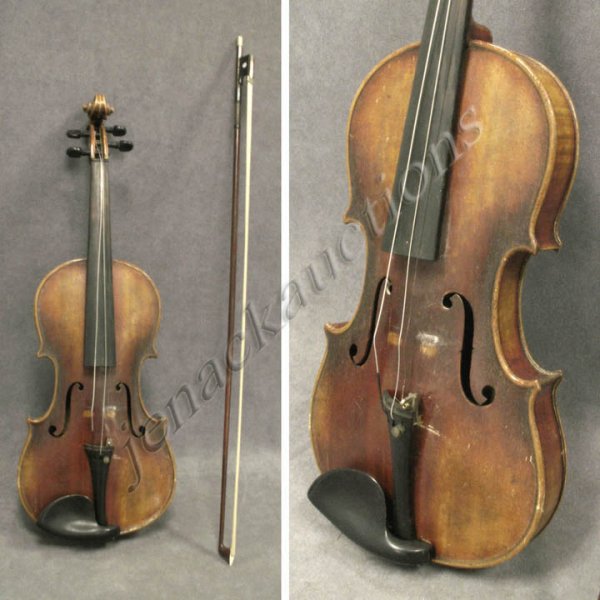 ERNST KREUSLER SACHSEN/DRESDEN FULL-SIZE VIOLIN
